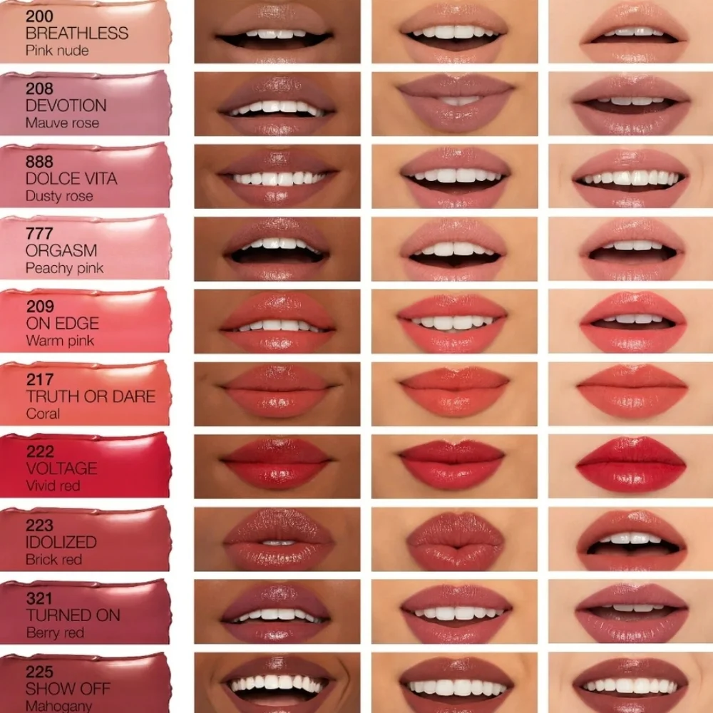 Nars Afterglow Sensual Shine Hydrating Lipstick | Voltage Vivid Red | Brand New